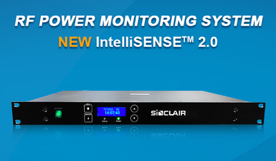 Sinclair Technologies Announces IntelliSENSE 2.0 RF Power Monitoring Solution