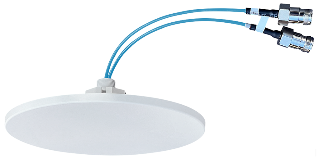 Low Profile Ceiling Mount MIMO 5G DAS Antenna, 617-8500 MHz