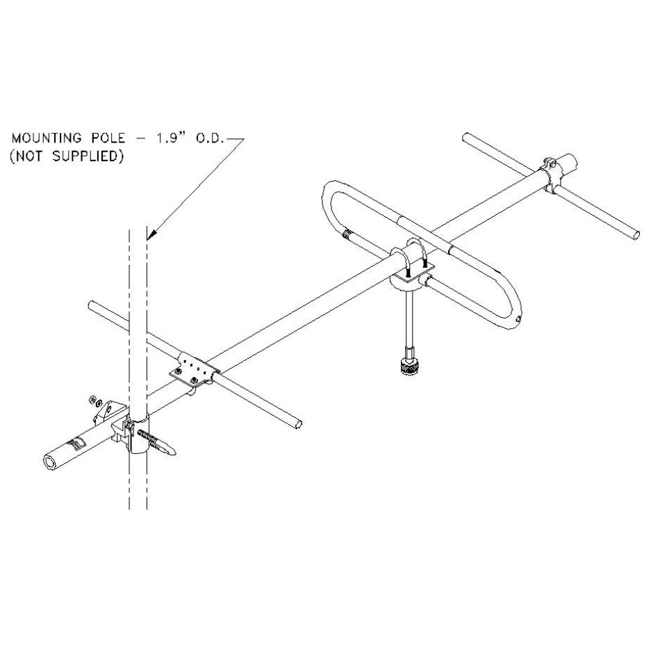 3-Element VHF Yagi Antennas, 138–174 MHz, 5.5 dBd – Sinclair Technologies