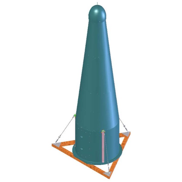 Comshel, 28' height, Timber frame base – Sinclair Technologies Comshel, 28' height, Timber frame base – Sinclair Technologies