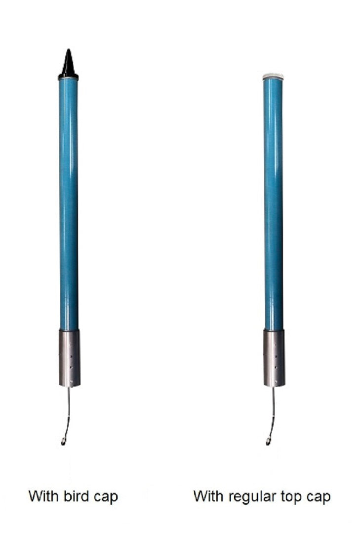 Aviation band, 1 dBi, single feed cable, HD, 118-138 MHz