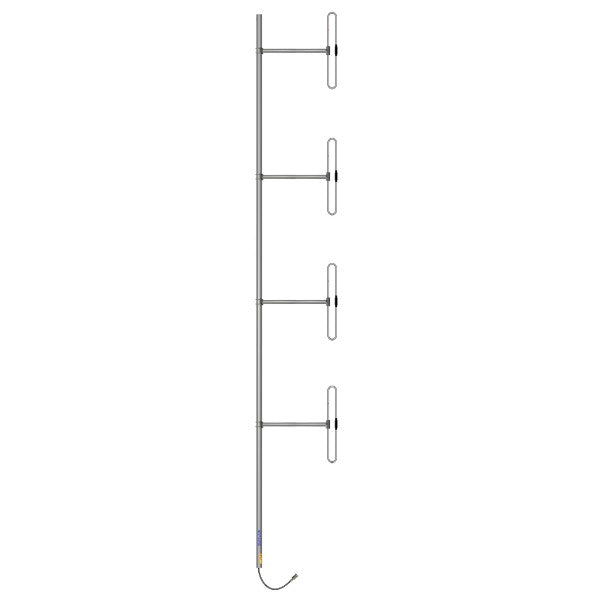 4 dipole, 8/7 dBd, bi-directional pattern, low PIM, 138-174